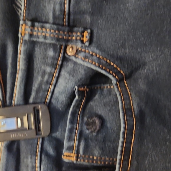 Gloria Vanderbilt Missy Dark Blue Stretchy Skinny Jeans - Picture 4 of 11